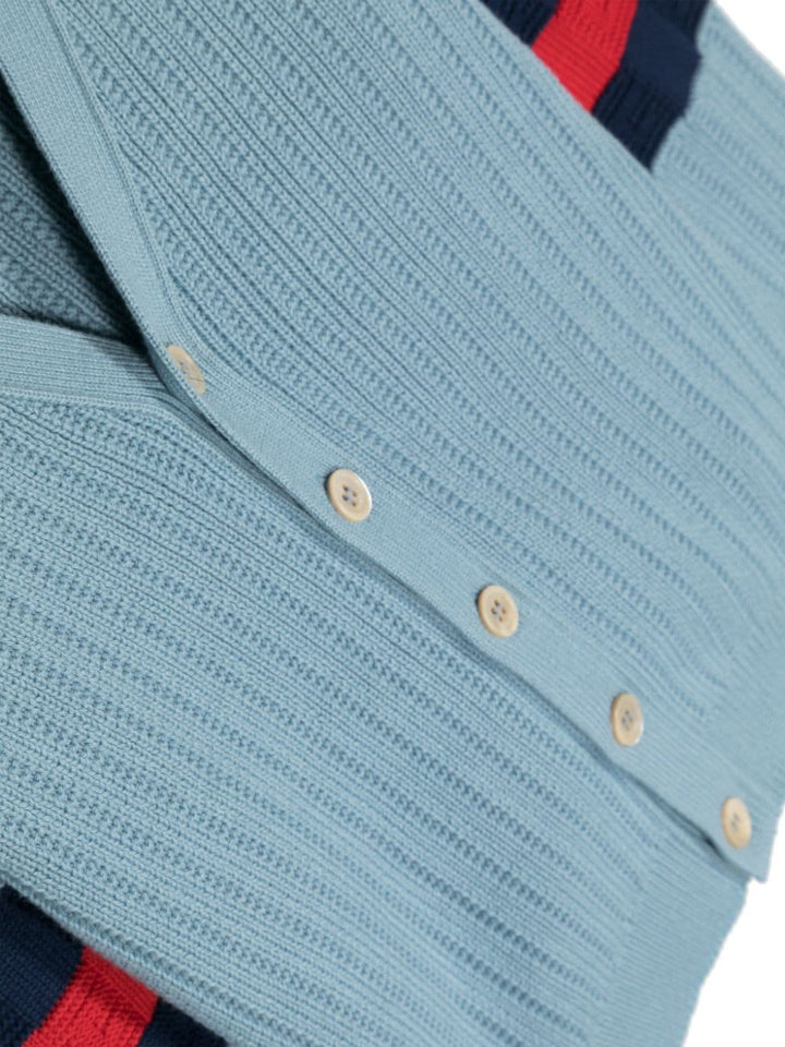 Cardigan blu bambino