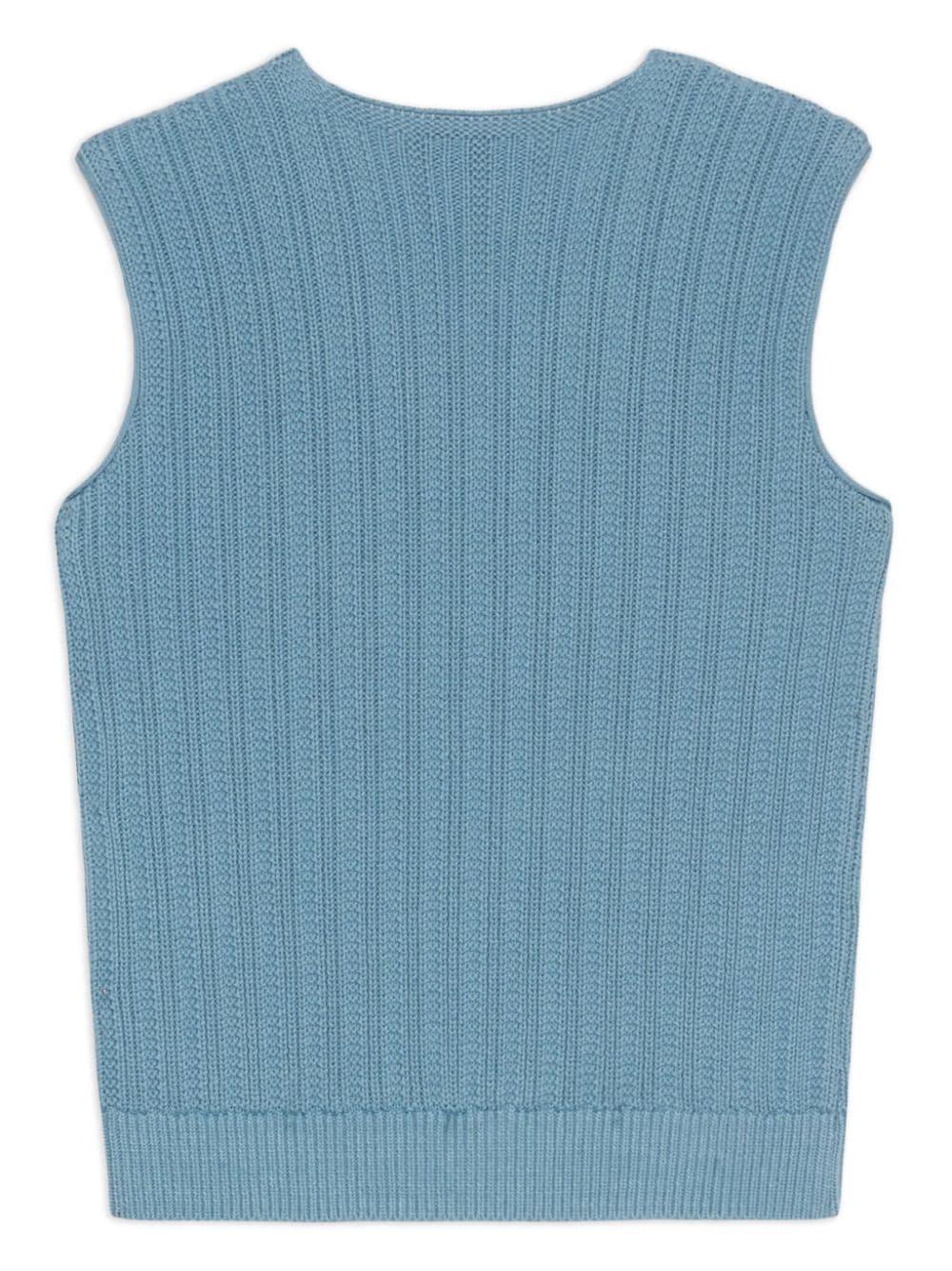 Gilet blu bambino