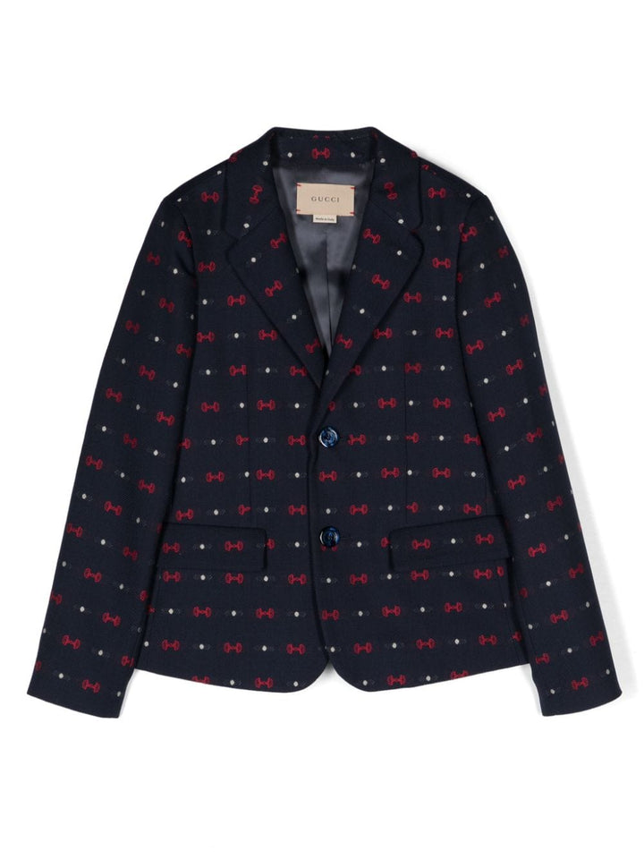 Blazer blu bambino