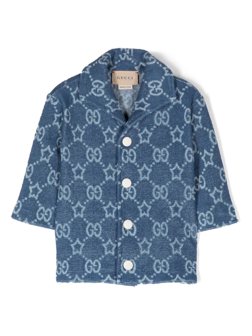 Chemise bleue nouveau-né