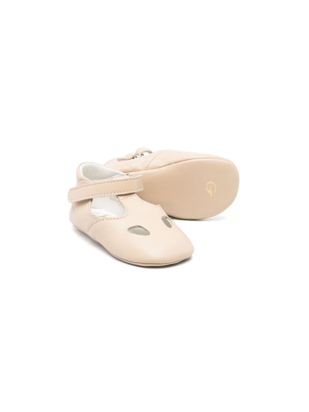 Ballerine nouveau-né beige