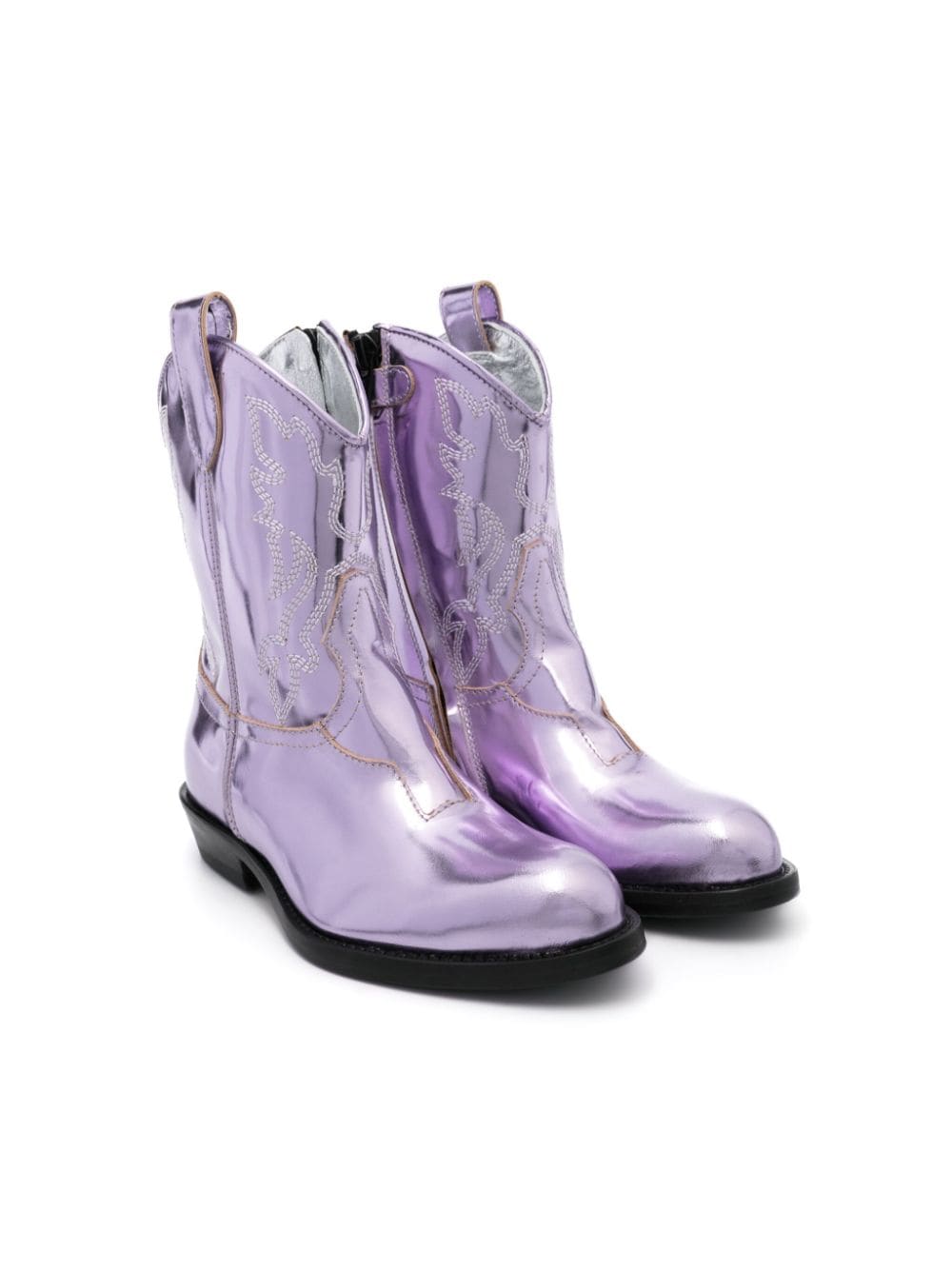 Bottes lilas pour fille