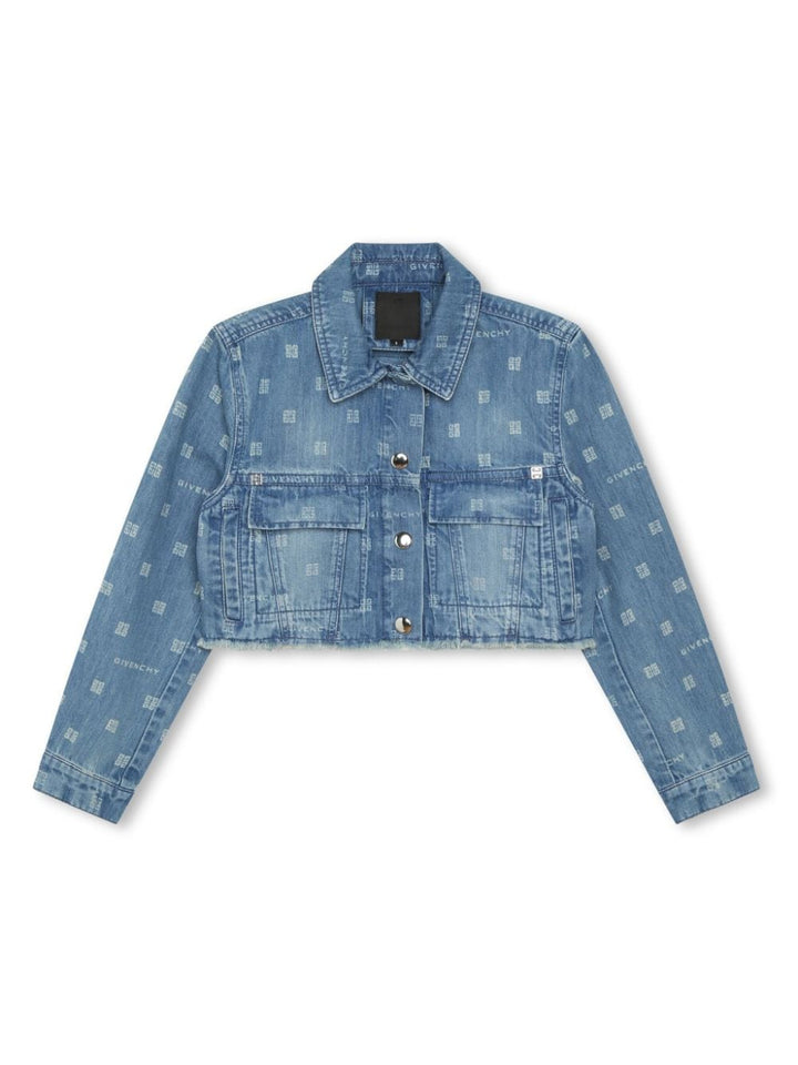 veste en jean petite fille