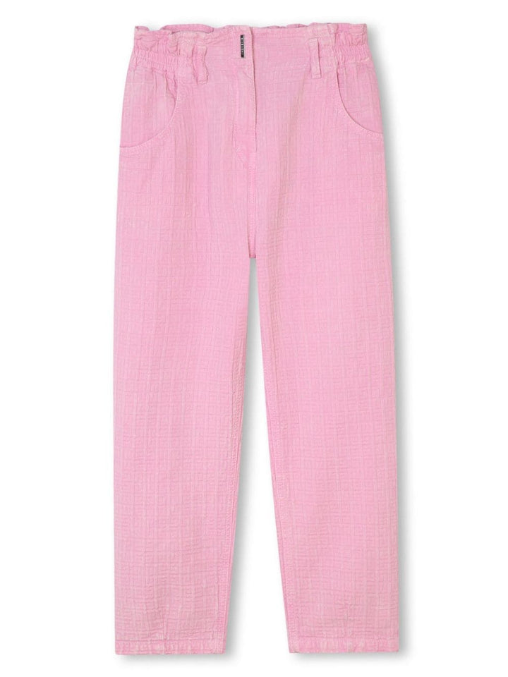 Pantalon fille rose