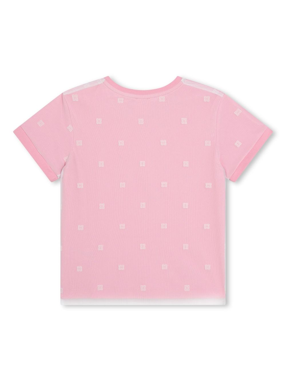 t-shirt fille rose