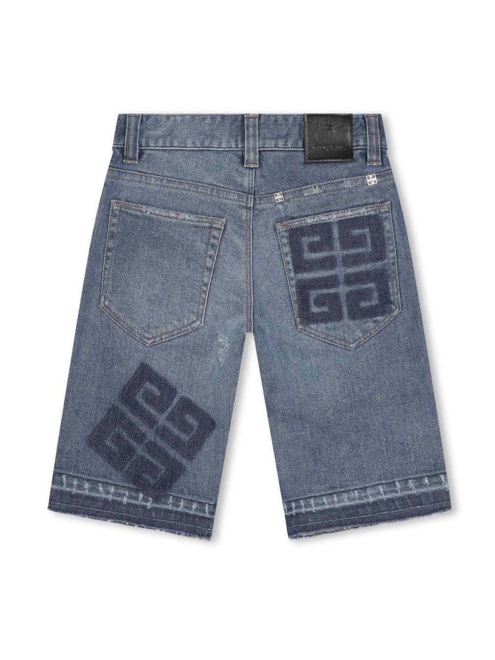 Short en jean garçon