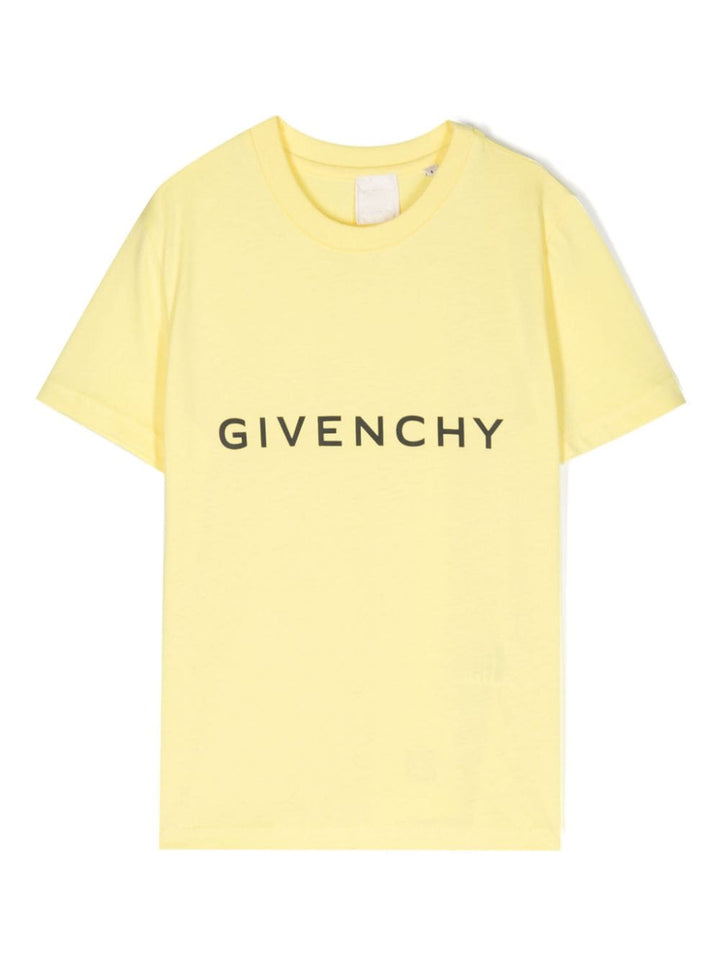 t-shirt enfant jaune