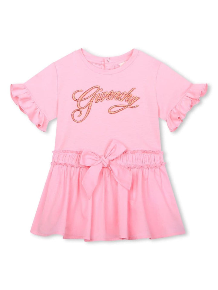 abito rosa neonata