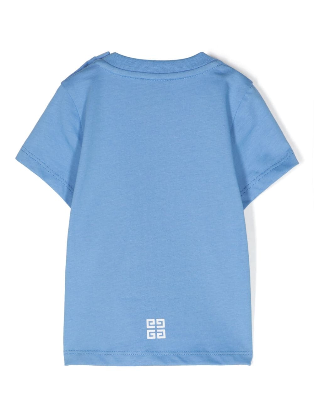 t-shirt bleu bébé