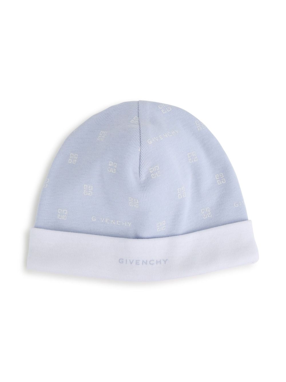 set 2 cappelli celesti neonato