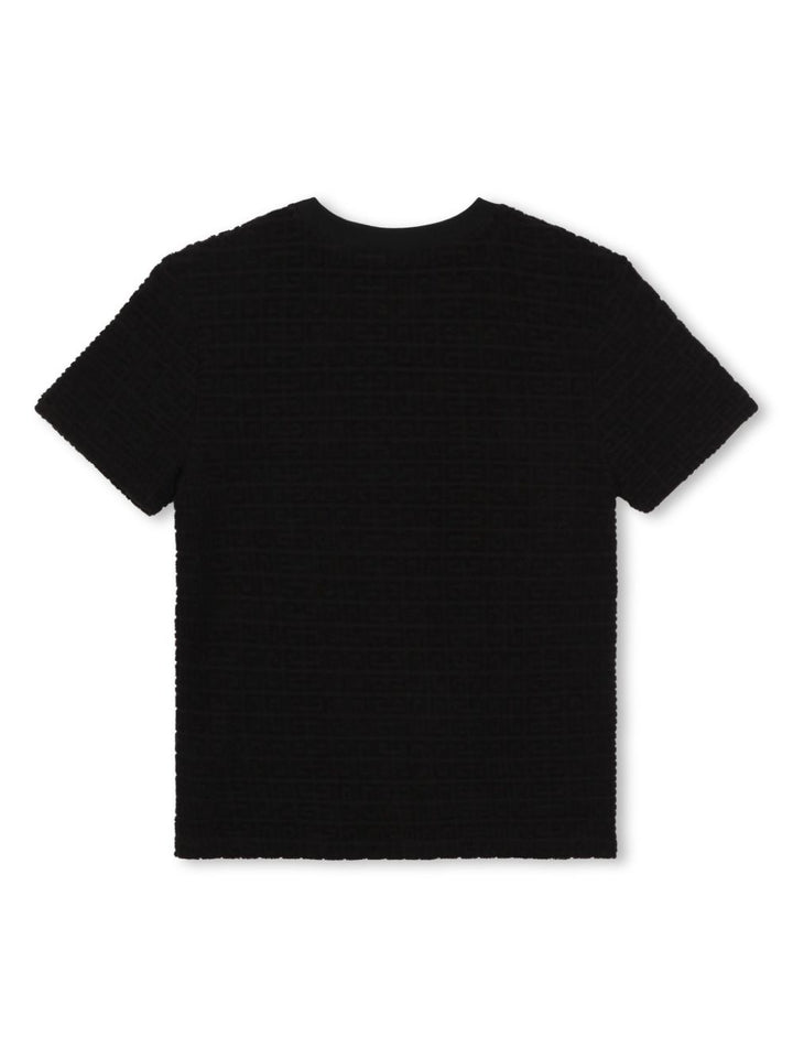 T-shirt nera bambino