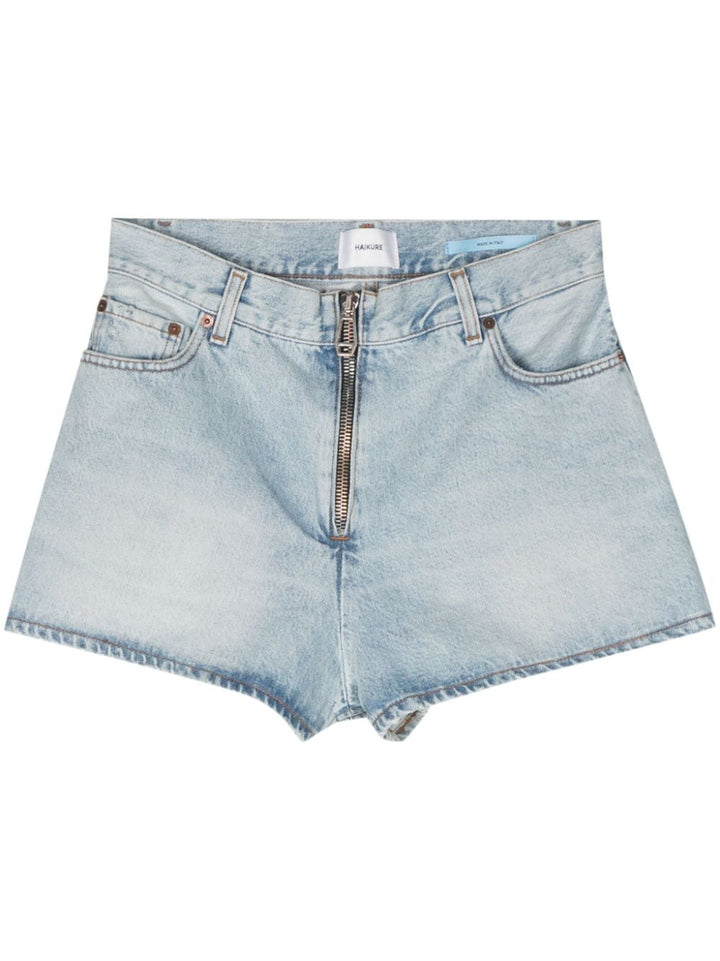 Shorts blu denim donna