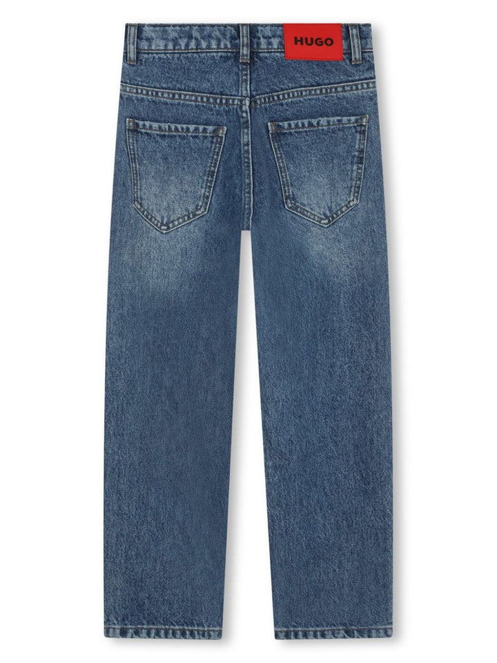 Jeans bambino blu