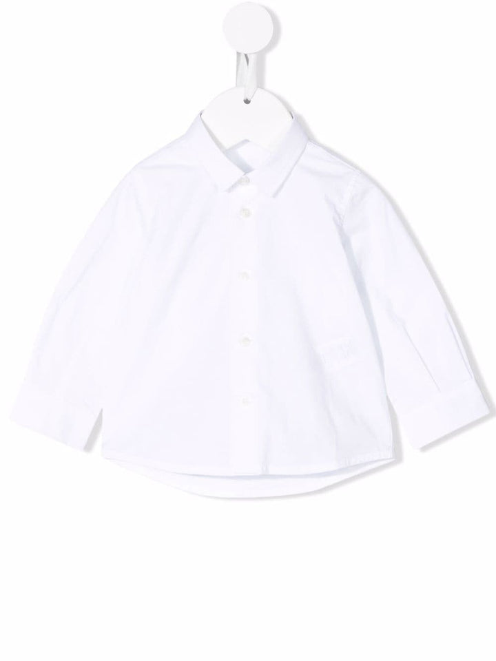 Chemise blanche nouveau-né