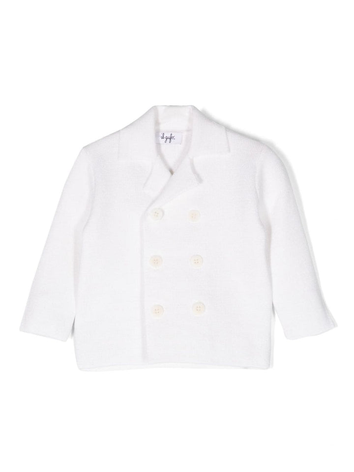 Blazer nouveau-né blanc