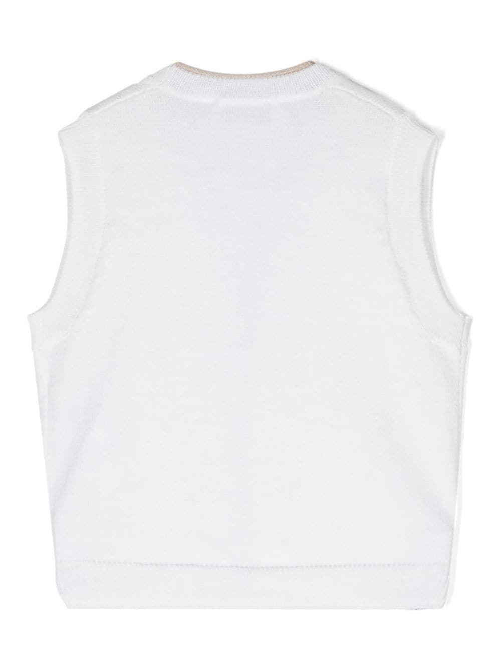 gilet blanc nouveau-né