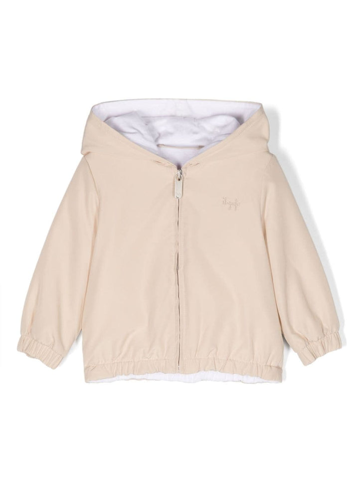 veste beige nouveau-né