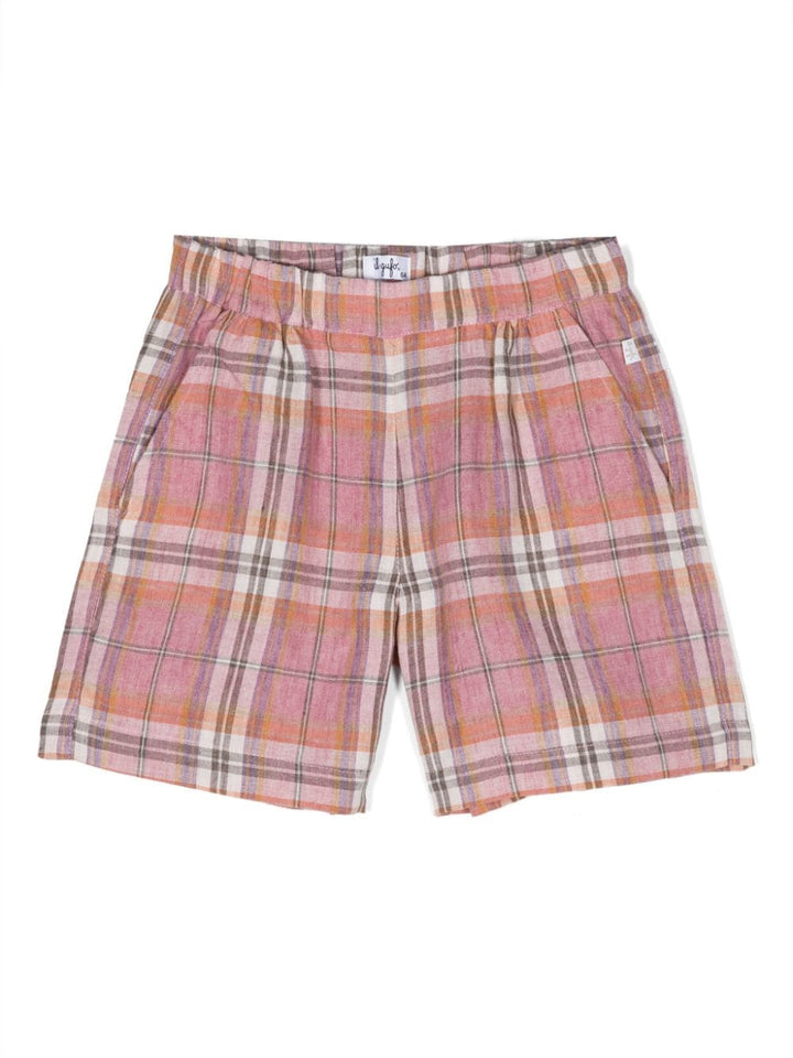 shorts rosa bambina