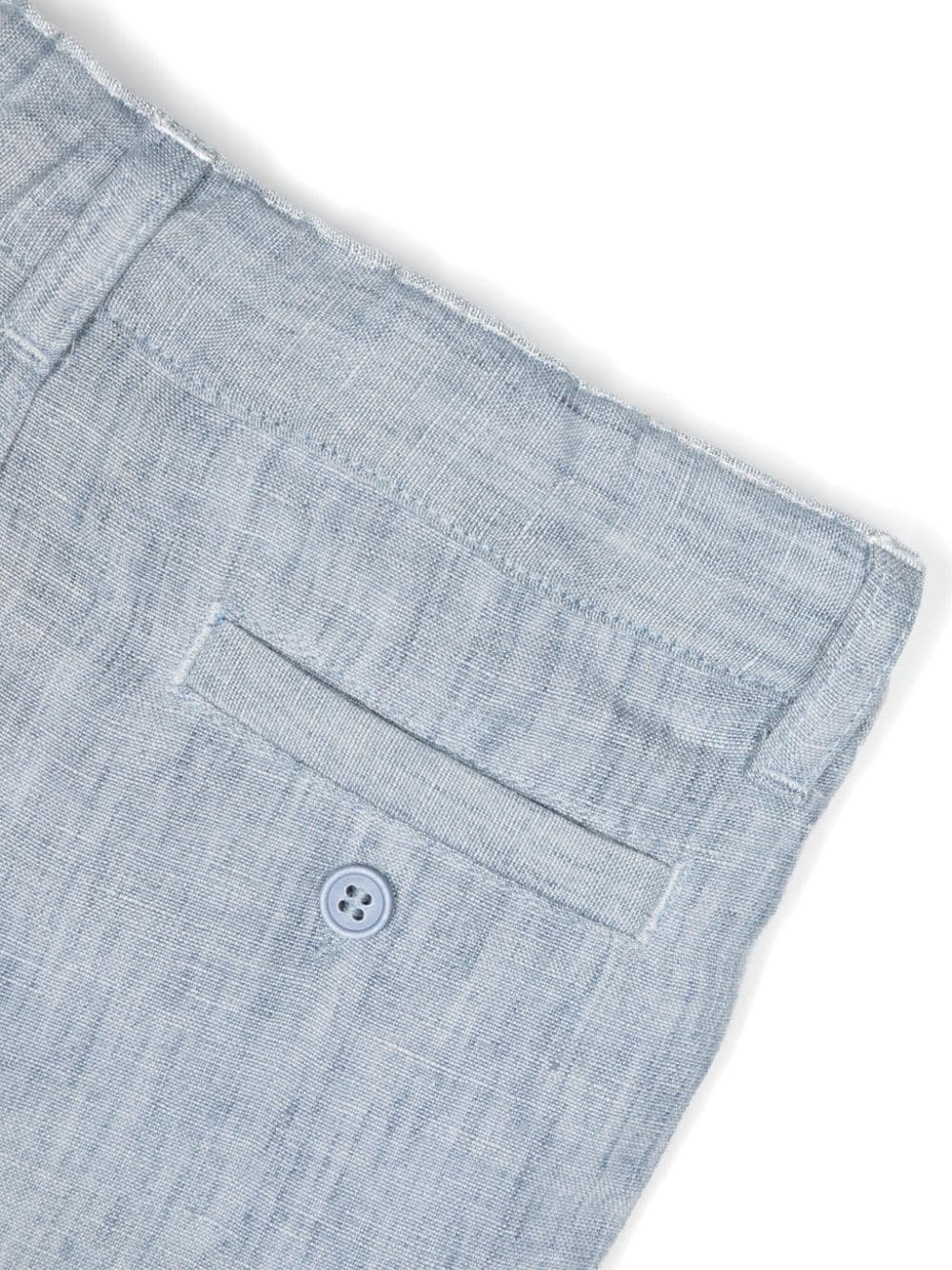 pantalon bleu bébé