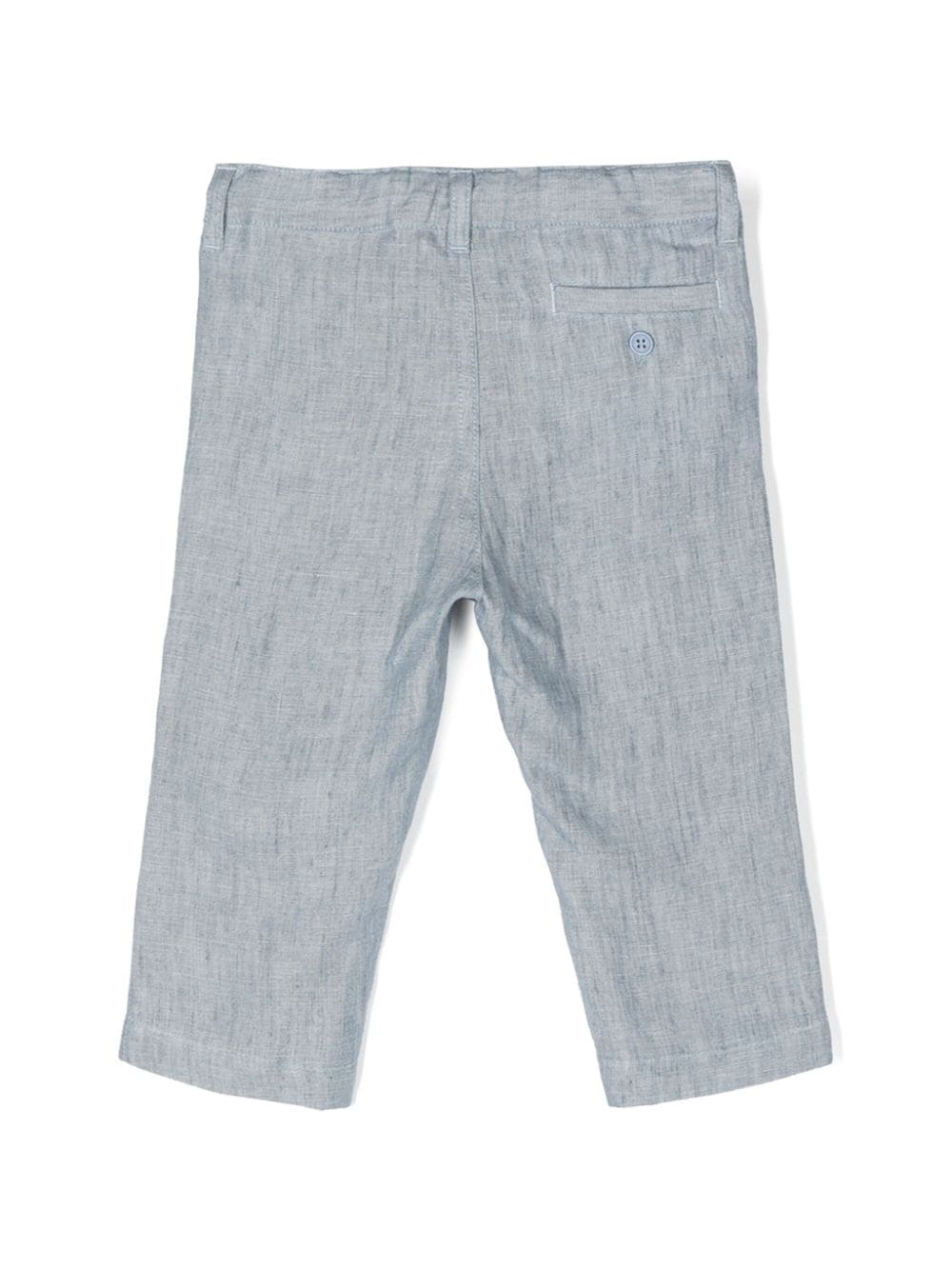 pantalon bleu bébé