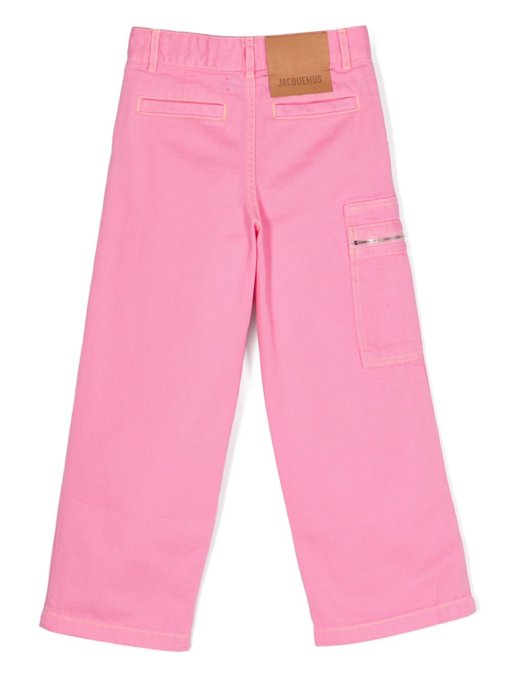Jeans rosa bambina Jacquemus kids