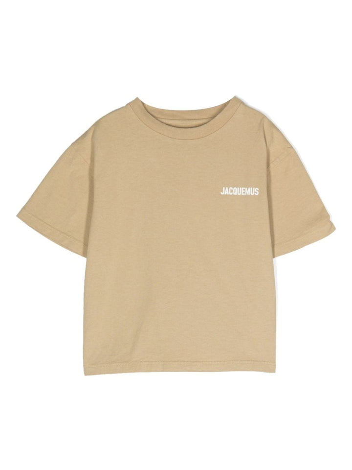 T-shirt beige unisexe