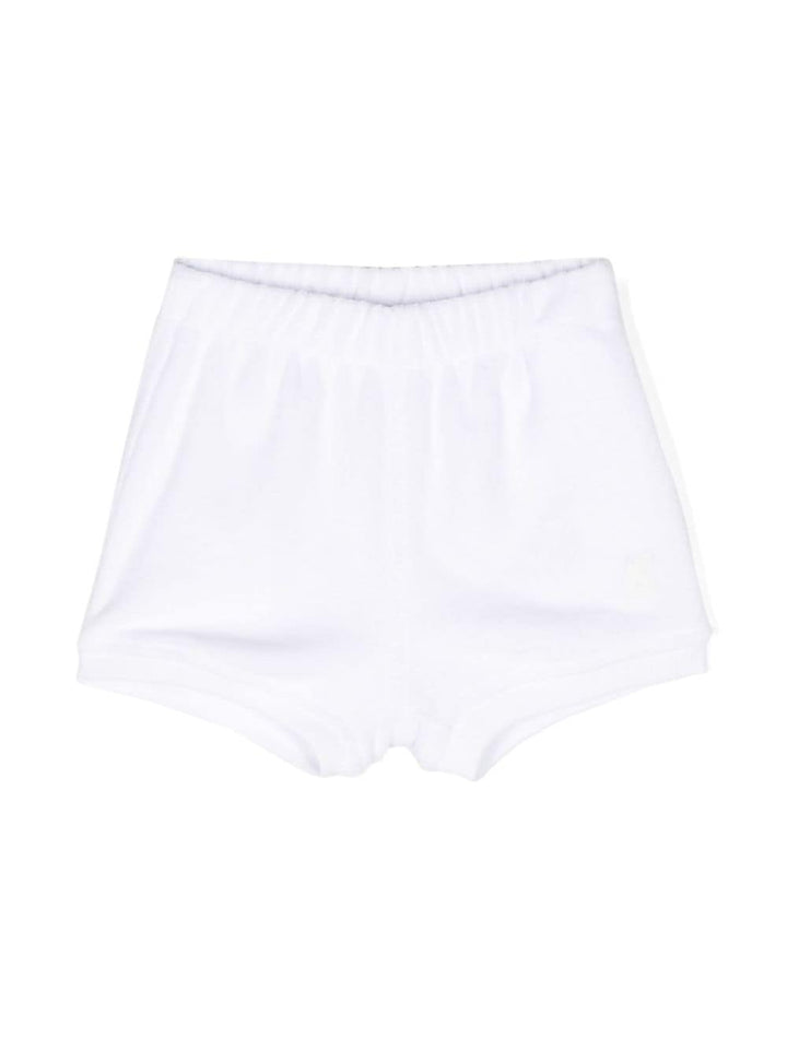 Shorts bianco neonato