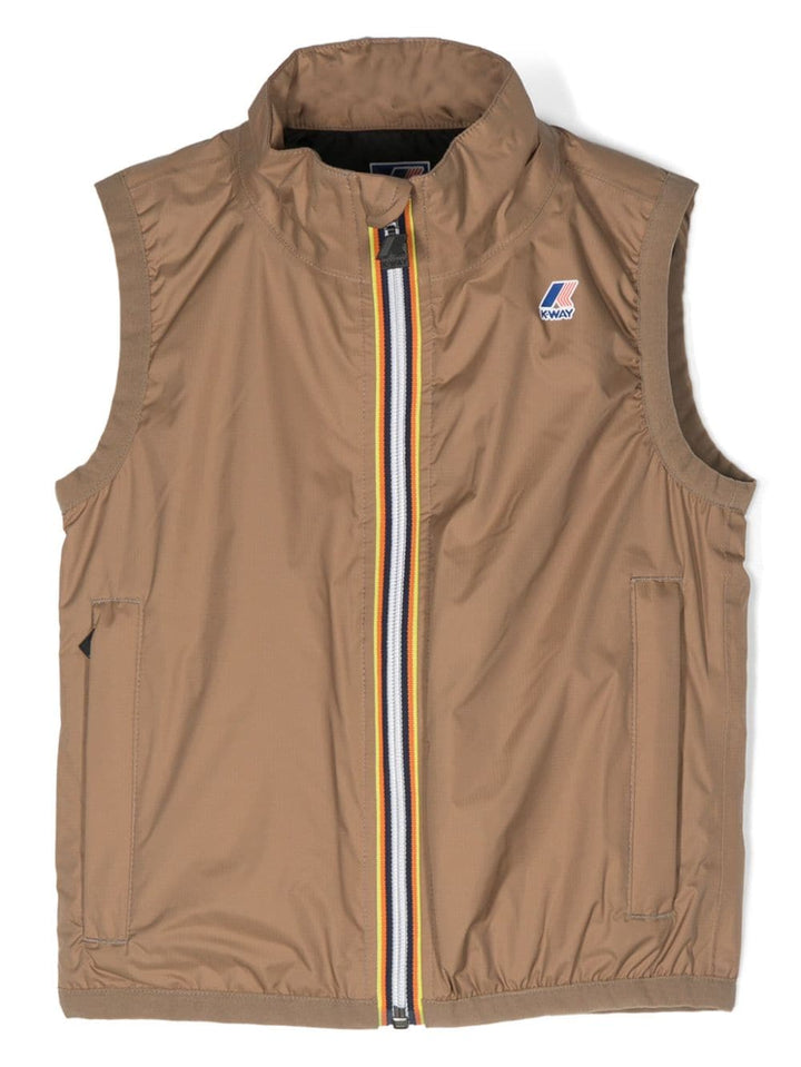 Gilet marrone bambino