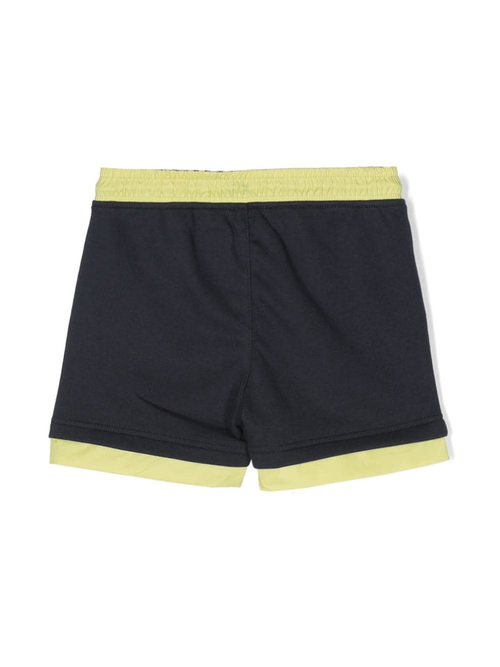 Shorts grigio/verde bambino