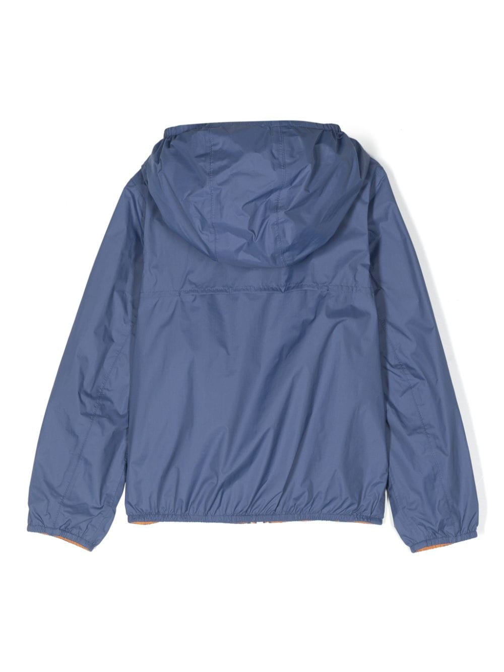 Imperméable unisexe bleu/orange