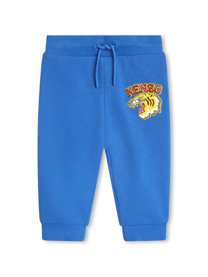 Pantalon bébé bleu roi