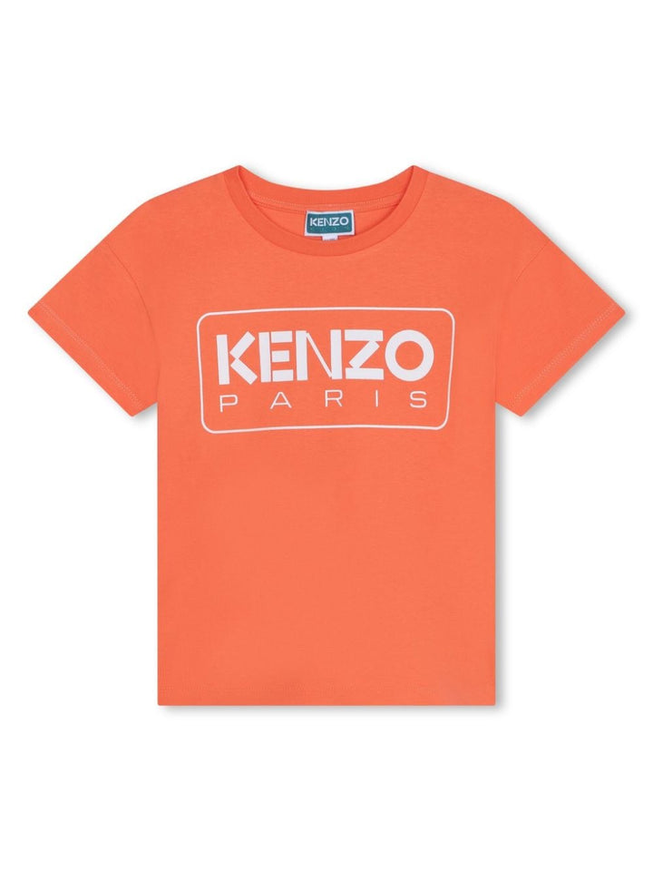 t-shirt arancio bambino