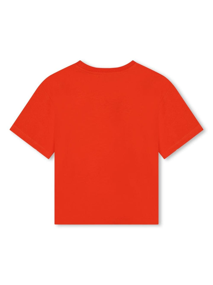 t-shirt arancio bambino