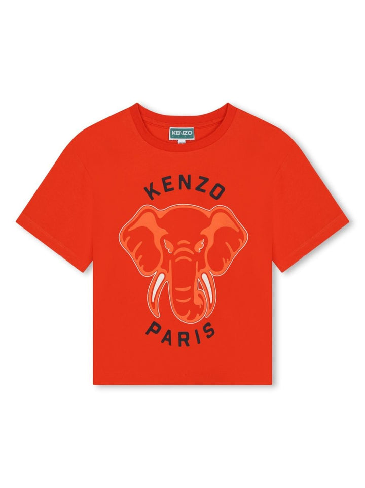 t-shirt arancio bambino