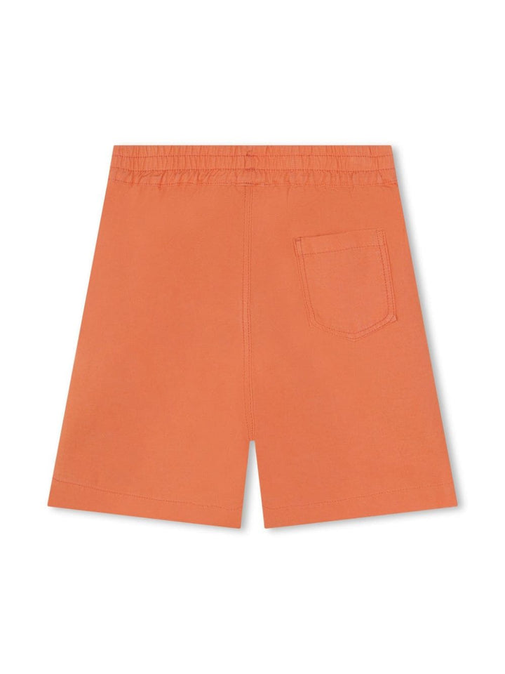 Bermuda enfant orange