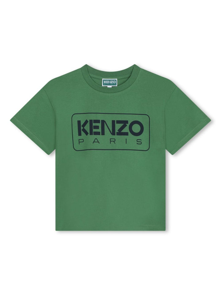 t-shirt bébé vert