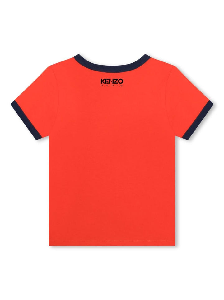 t-shirt rouge pour petite fille