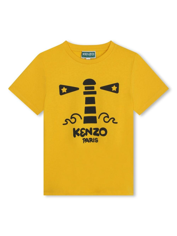 t-shirt enfant jaune