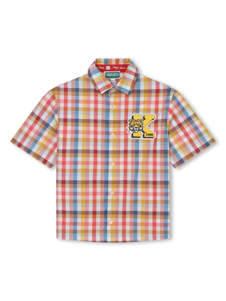 Camicia multicolore bambino
