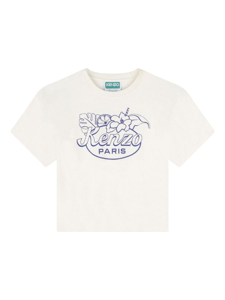 T-shirt avorio bambino