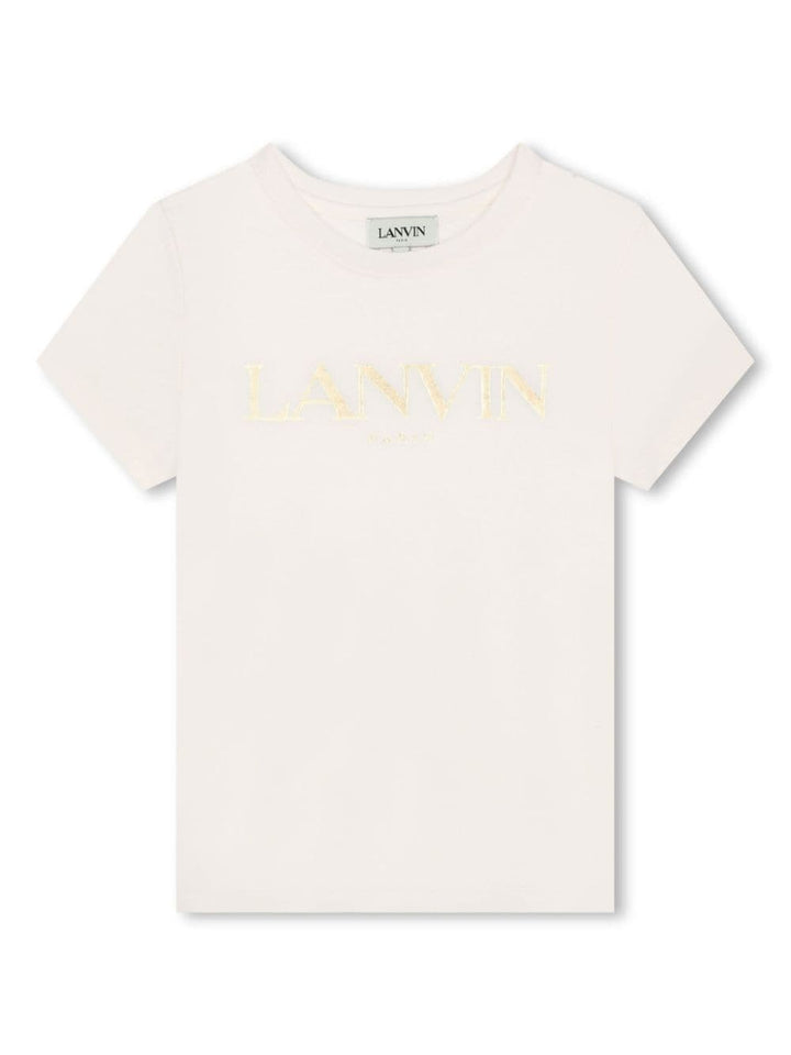 T-shirt crema bambina