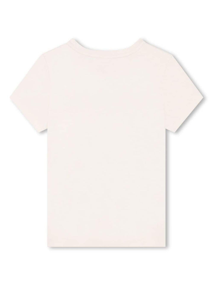 T-shirt crema bambina