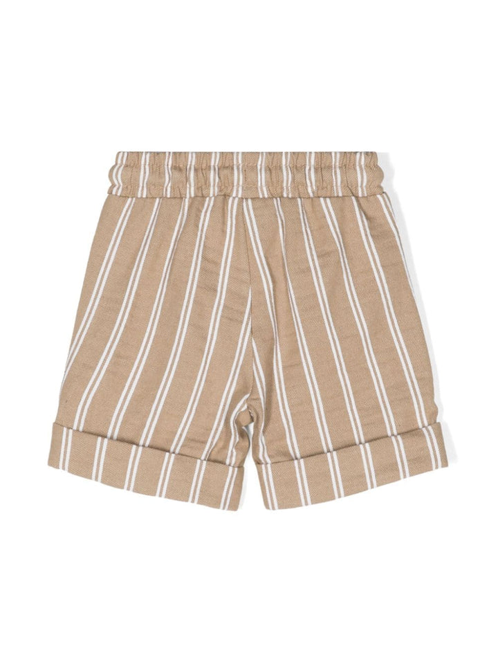 Shorts neonato marrone