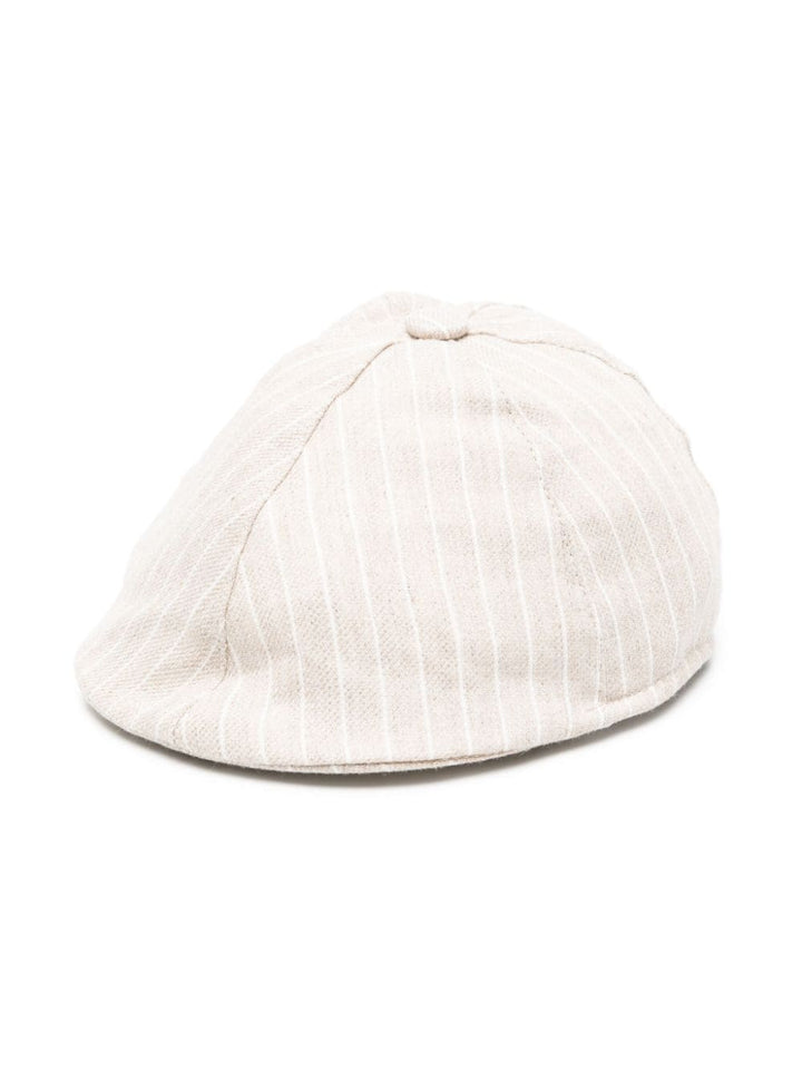 Bonnet nouveau-né beige clair