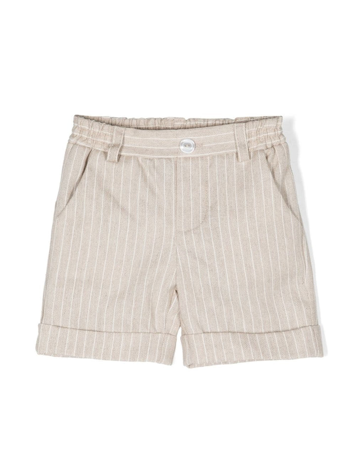 Shorts neonato beige