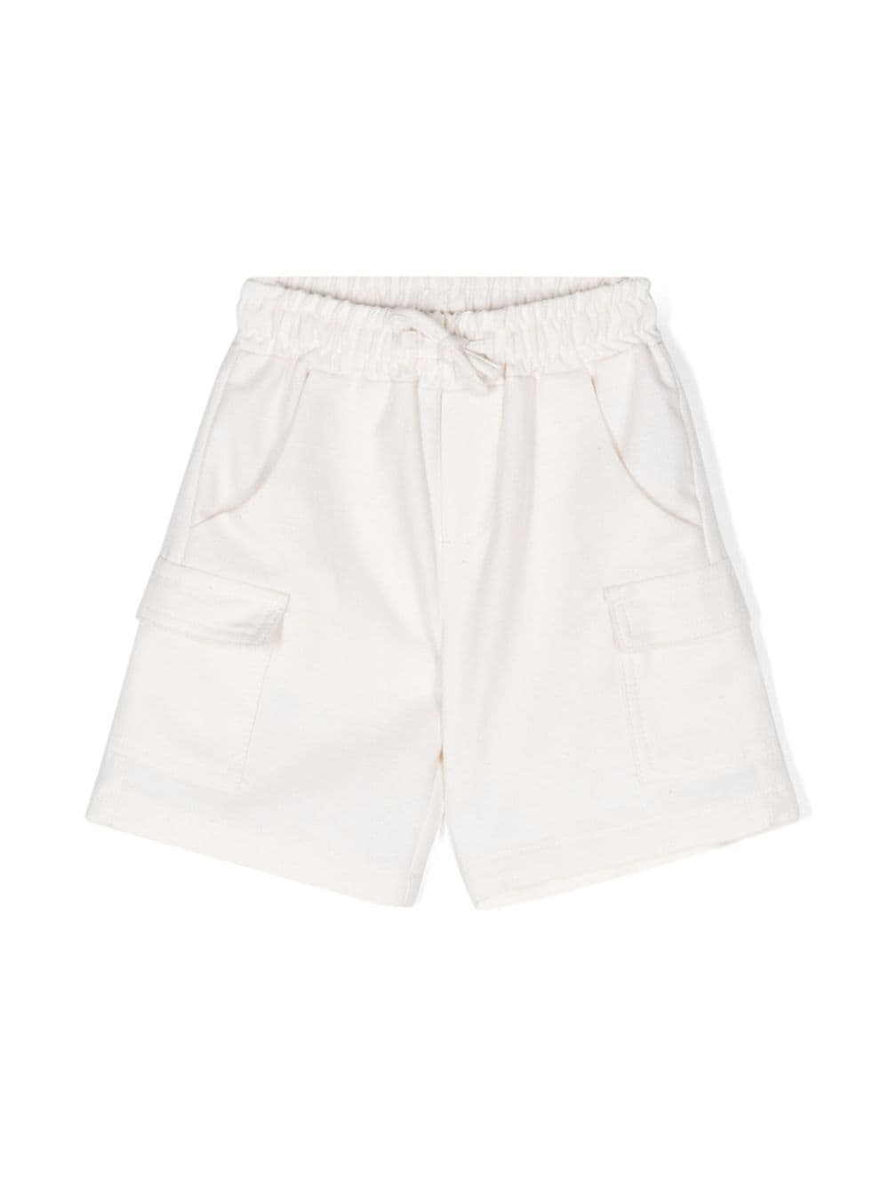Shorts neonato bianco