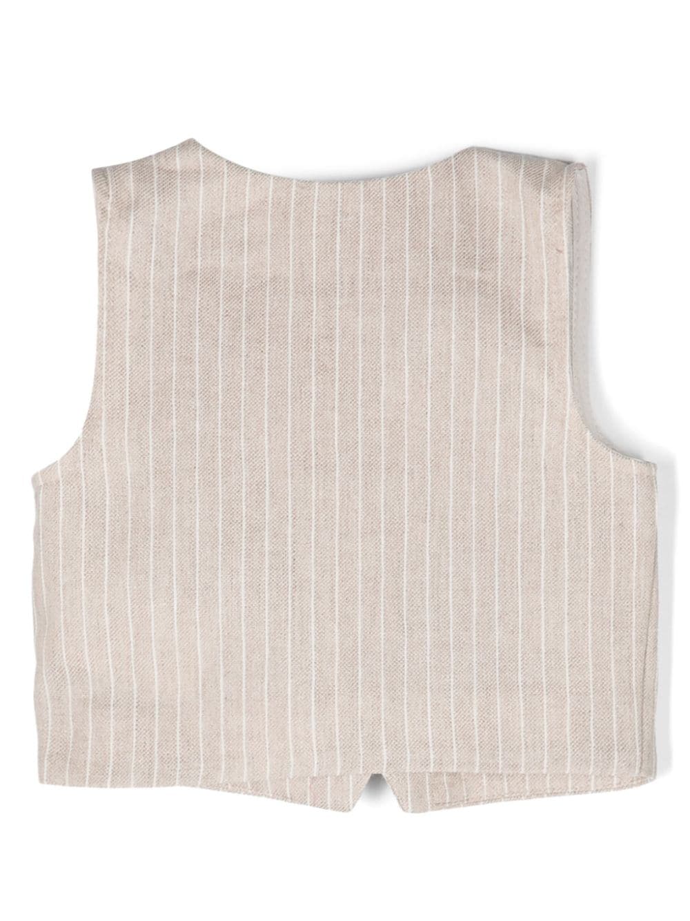 gilet beige neonato