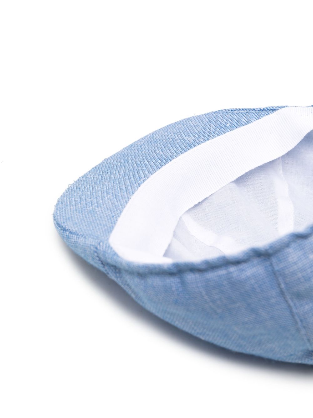 Cappello neonata blu/bianco