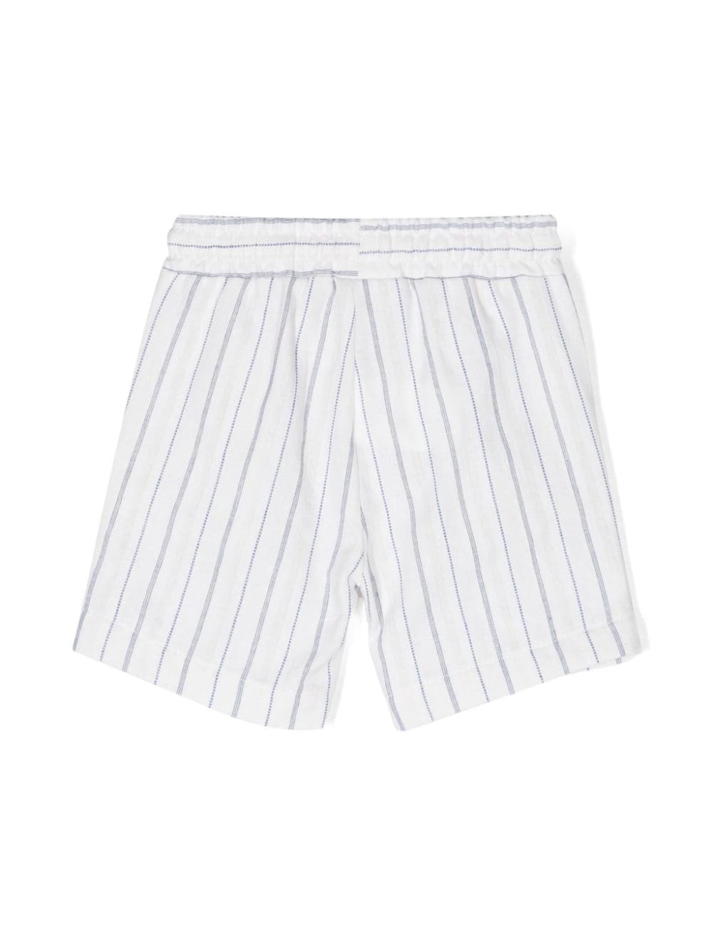 Shorts neonato bianco/blu