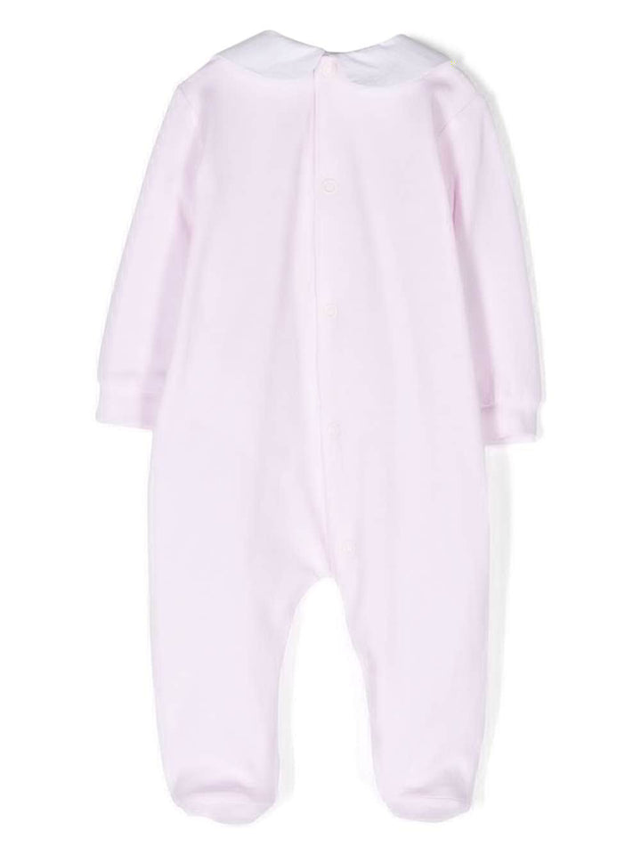 Pyjama bébé rose/blanc